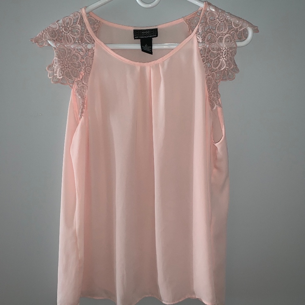 NYC pink size L